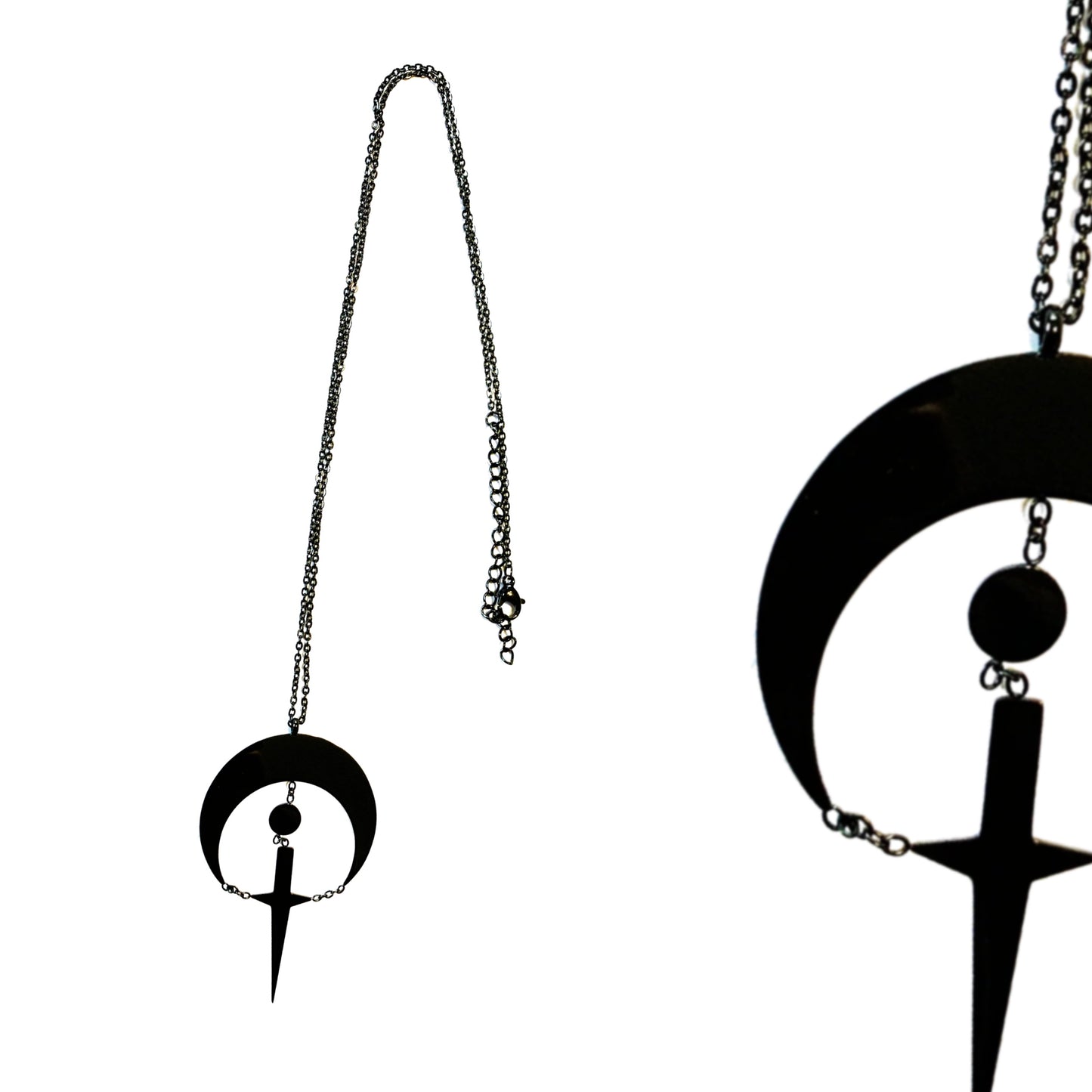 MOON DAGGER NECKLACE